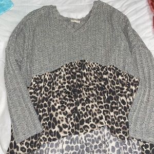 CHEETAH BOUTIQUE TOP